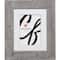 4 Pack Craig Frames American Barn Light Gray Picture Frame with Mat